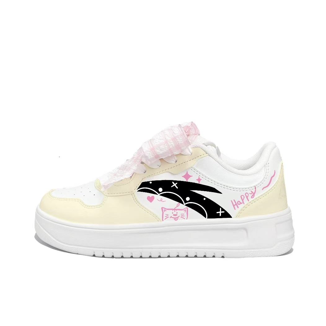 ANTA Skateboard Shoes Unisex Low top Pink