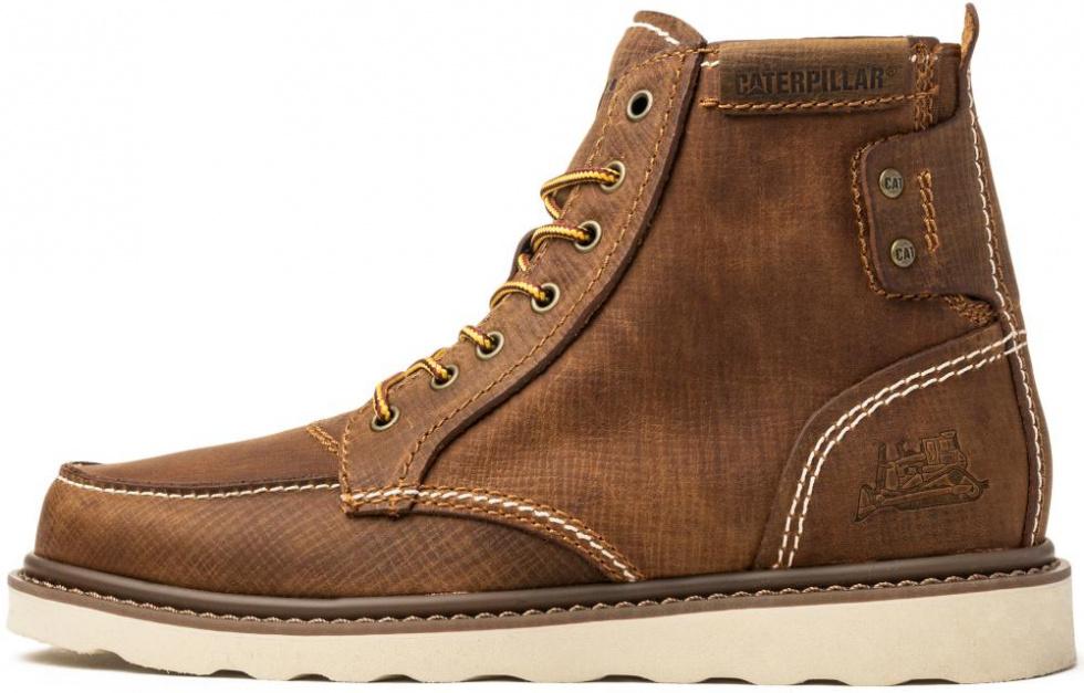 CAT Ankle-Length Martin Boot Men's Brown