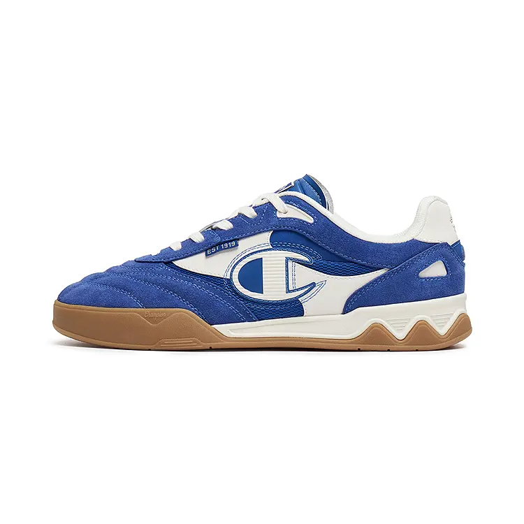 Champion Woven Foot Training Shoes Balance Low Top Skateboard Shoes Men's Starlight Sapphire Blue/Milk White