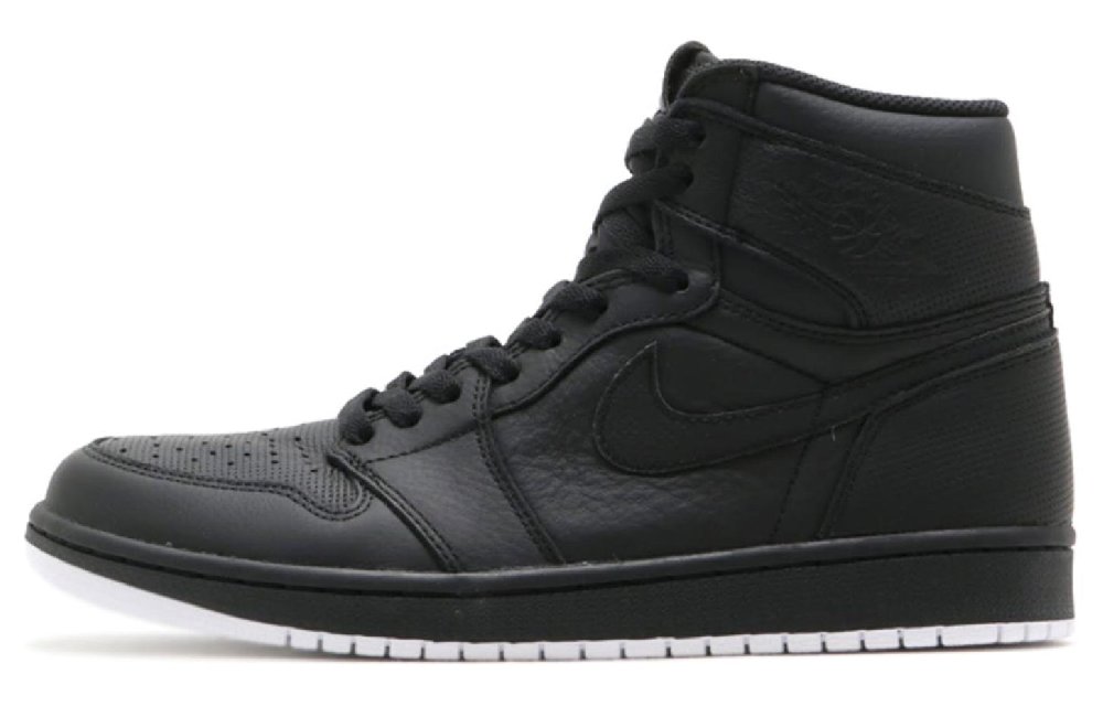 JORDAN 1 Retro Black Perforated