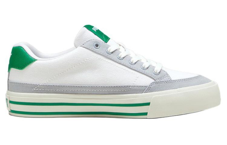 PUMA Court Classic Vulc Sneakers 'White Green' купить в интернет-магазине Yoocart с быстрой доставкой по России.