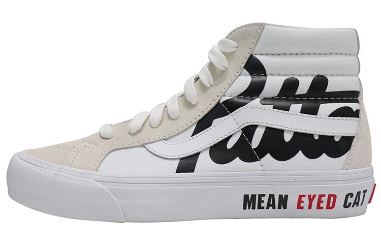 Vans Ua Sk8 Hi Reissue Vlt Lx Patta Mean Eyed Cat White