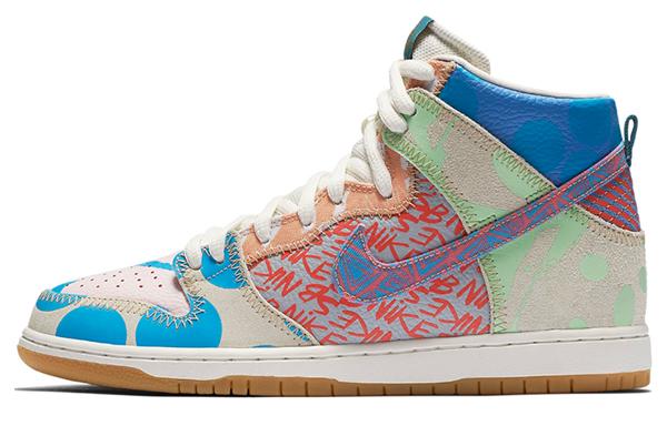 Thomas Campbell X Nike SB Dunk High What The