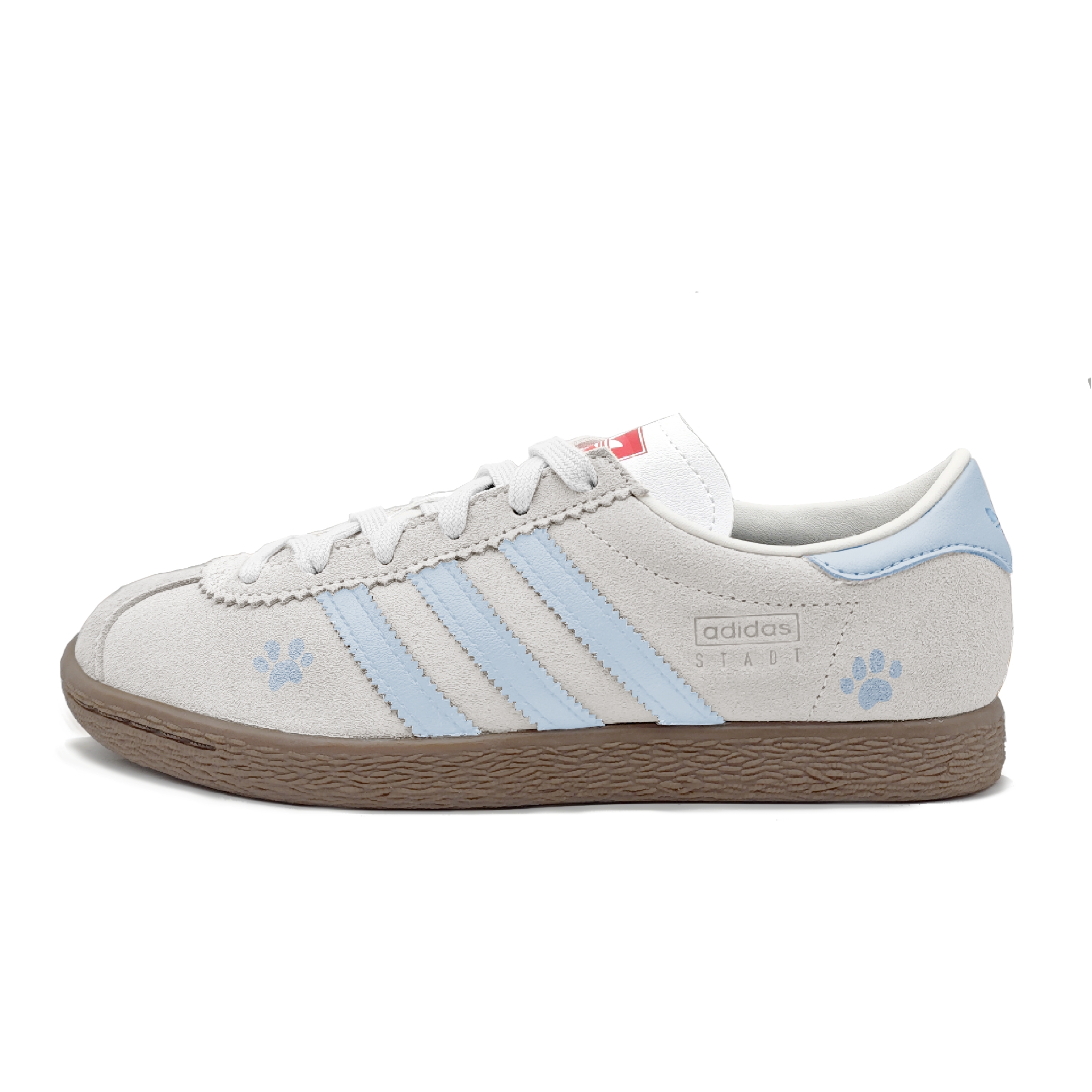 Adidas Neo Cats Meow Planet Slip Resistant Low top Skateboard Shoes Unisex Light Blue