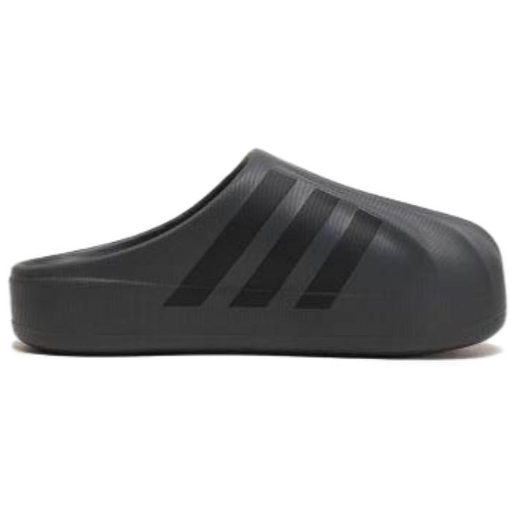 Adidas Originals AdiFOM SUPERSTAR MULE Abrasion Resistant Slip Resistant Closed Toe Slippers Unisex Black