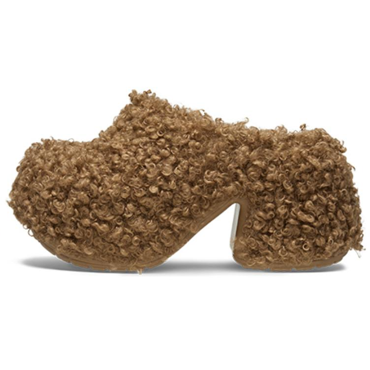 Crocs EVA Abrasion-Resistant Wrap-toe Slippers Women's Brown