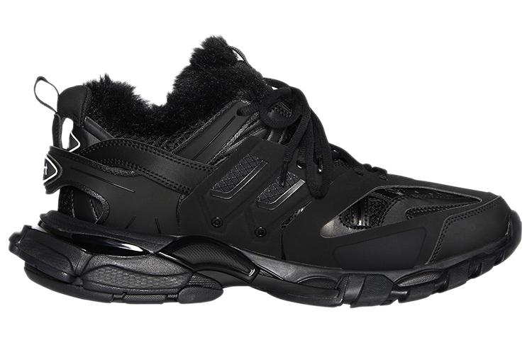 Balenciaga Track Faux Fur Black Black купить в интернет-магазине Yoocart с быстрой доставкой по России.