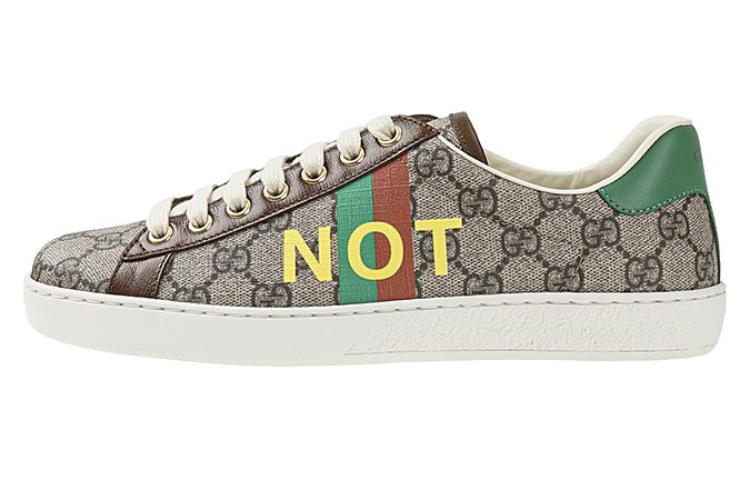 GUCCI Ace 'Fake/Not Print'