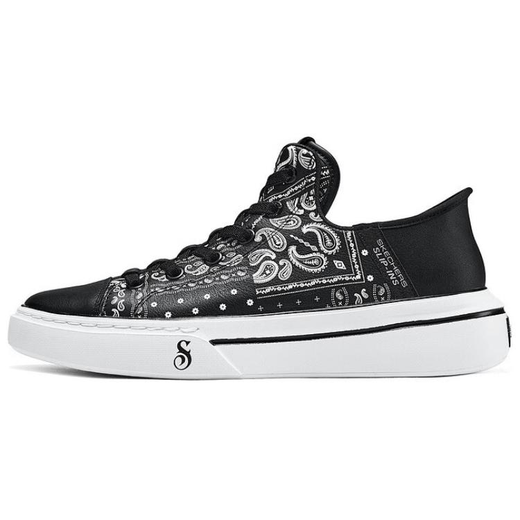 Skechers SNOOP Low Top Casual Shoes Men's Black