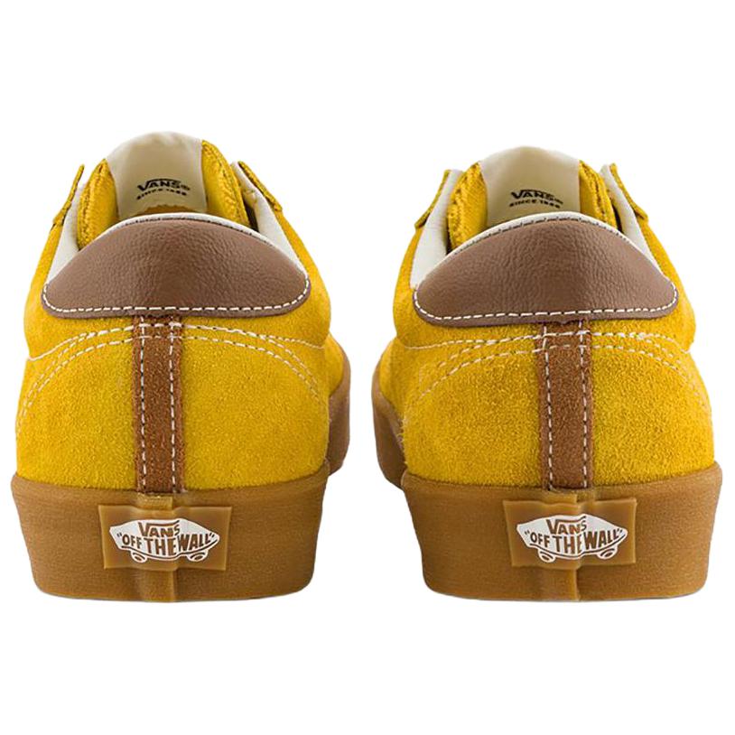 Vans Sport Low Top Skateboard Shoes Unisex Mustard Yellow