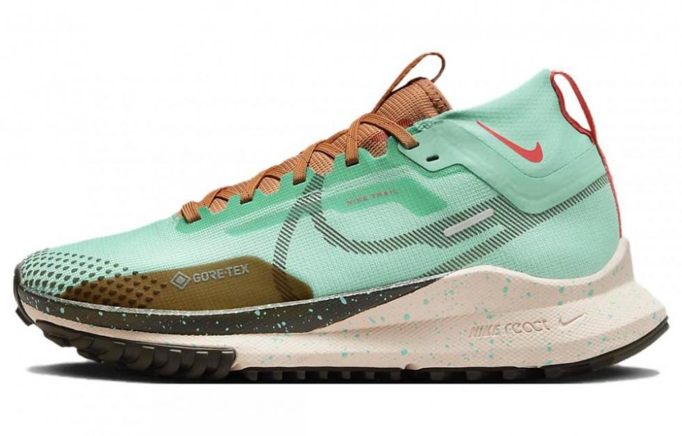 Nike React Pegasus Trail 4 Gore Tex Emerald Rise Sequoia Women's