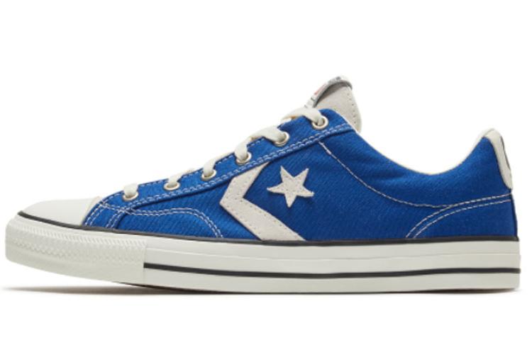 Converse Star Player Retro Casual Skateboarding Shoes Unisex Blue White