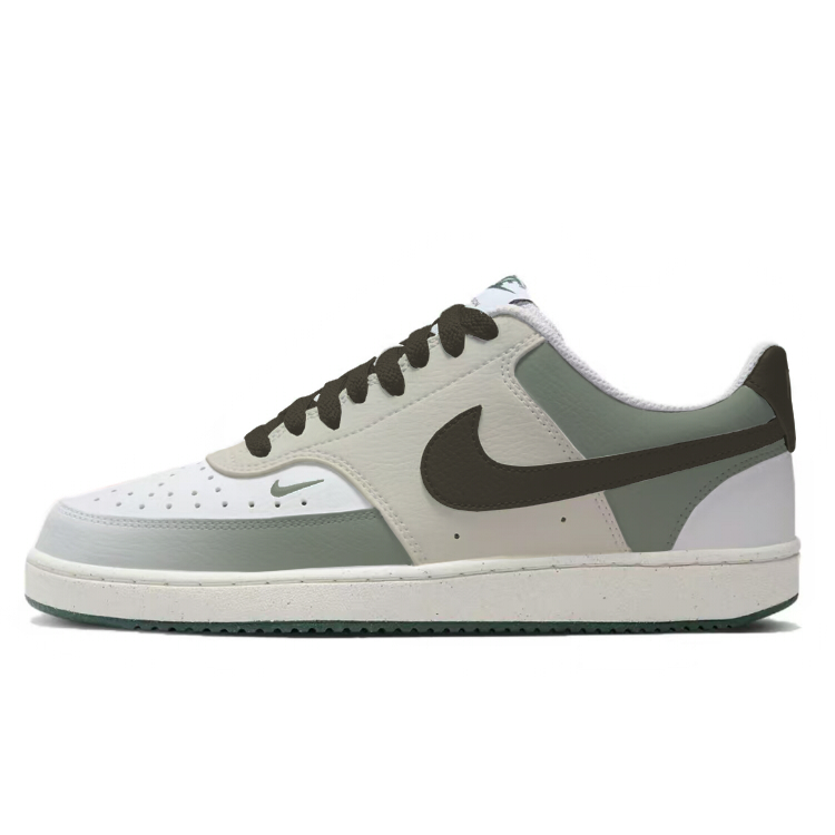 Nike Court Vision Low Wear-Resistant Low-Top Skateboard Shoes Women's White
