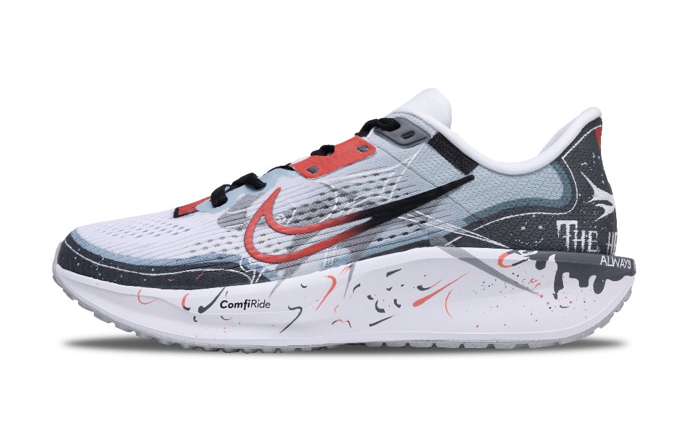Nike Quest 6 Low Top Running Shoes Men's Gray
