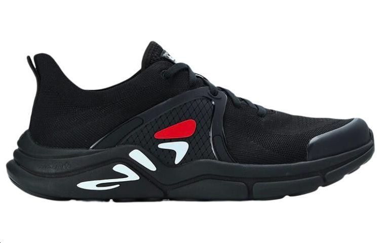 FILA Mind 3 Sportswear Sneakers 'Black White Red' Women's