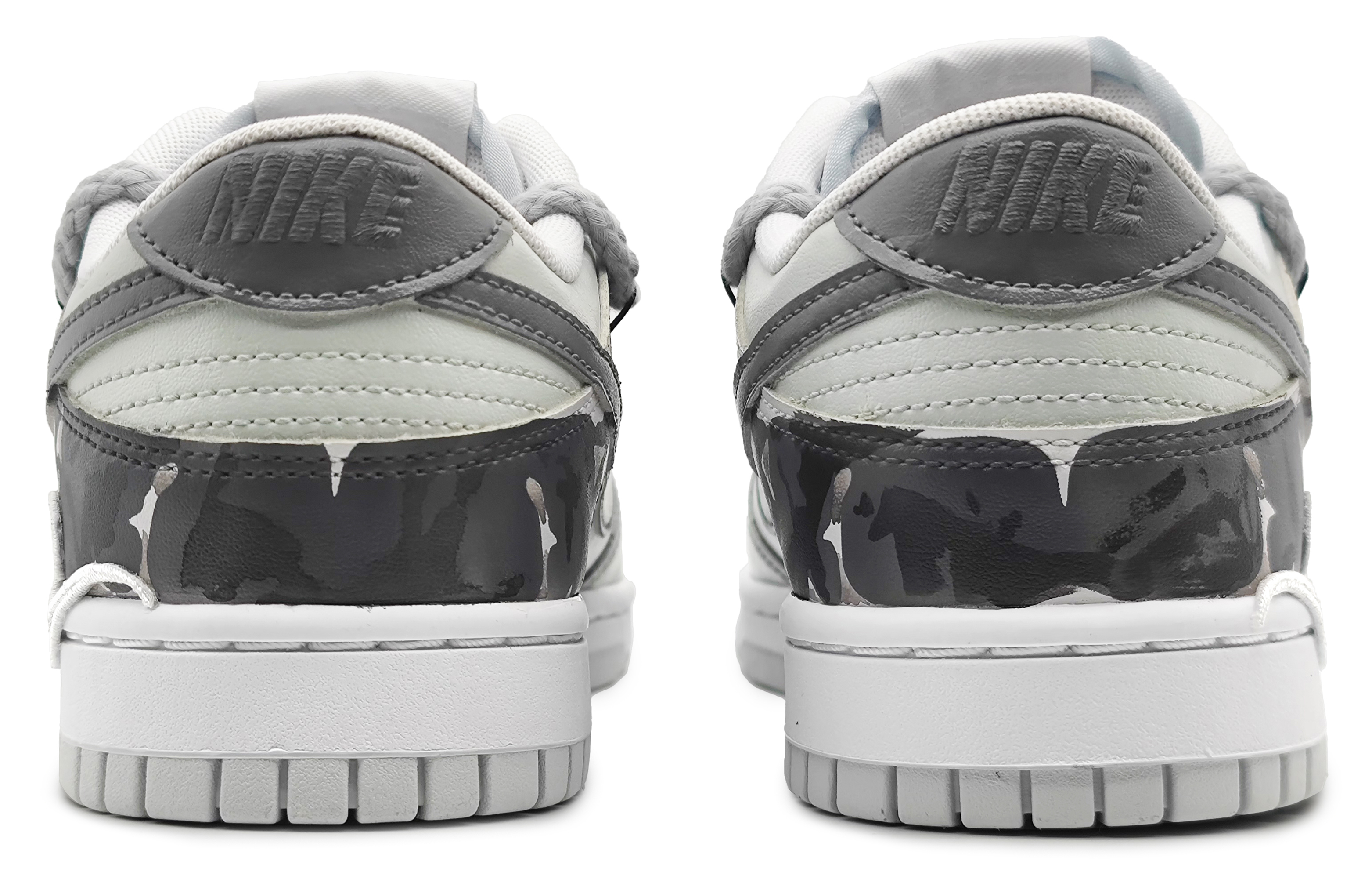 Nike Dunk Low-Top Skateboard Shoes Men's Gray White купить в интернет-магазине Yoocart с быстрой доставкой по России.