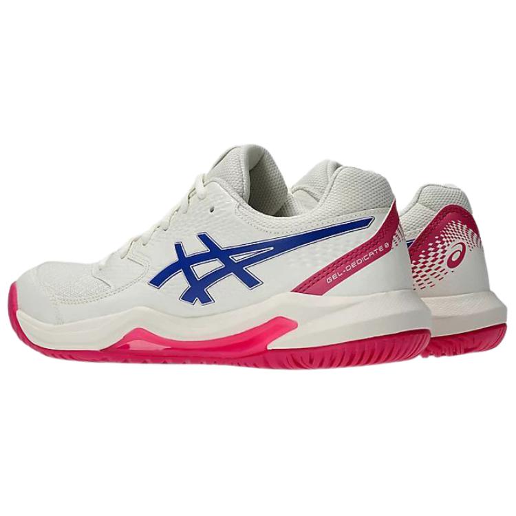 Asics Gel Dedicate 8 Tennis Shoes Women's White Blue Pink купить в интернет-магазине Yoocart с быстрой доставкой по России.