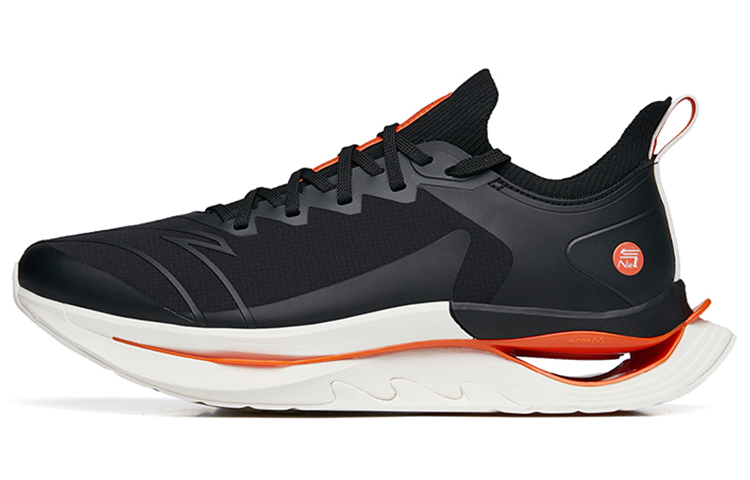 Anta Running Shoes Men's Black Orange