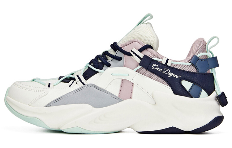 361° Thermal Low Top Skateboard Shoes Women's White Blue