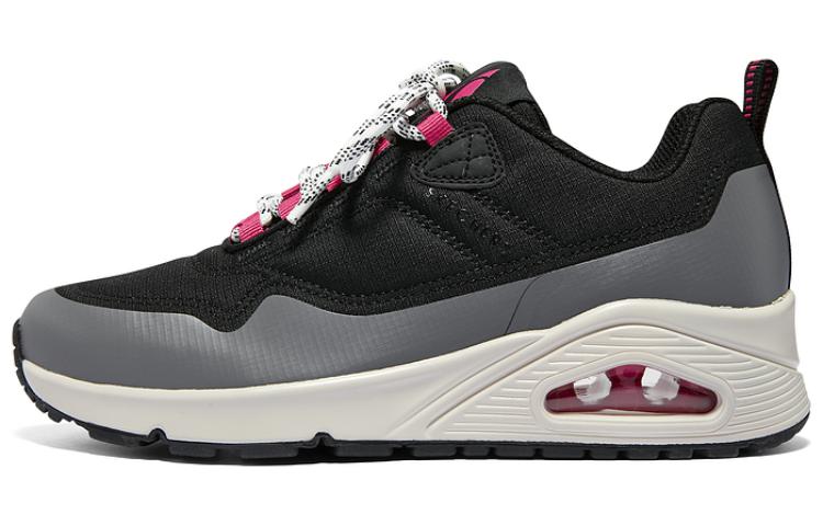 Skechers Street Series Low Top Casual Shoes Women's Black Gray