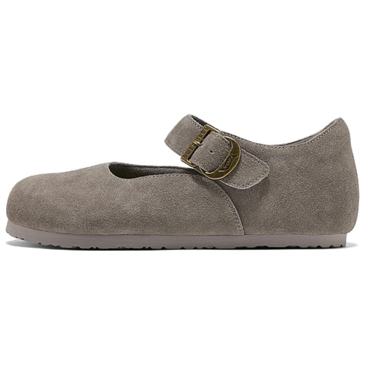 Skechers ArchFit Flat Mary Jane Shoes Women's Taupe