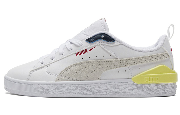 PUMA Suede Bloc 'White Yellow Pear'