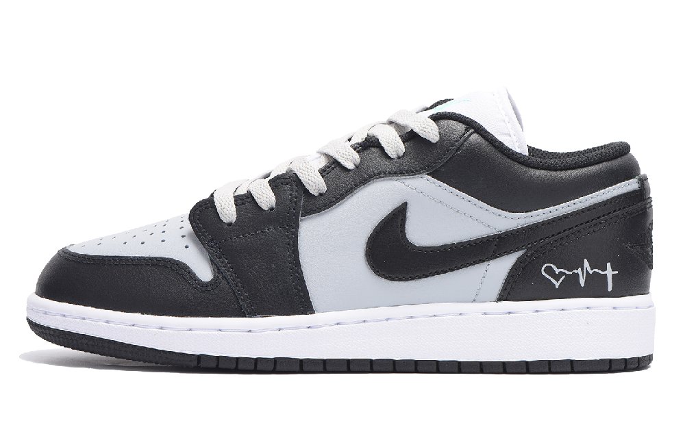 Jordan Air Jordan 1 Vintage Basketball Shoes Women's Low Top Gray