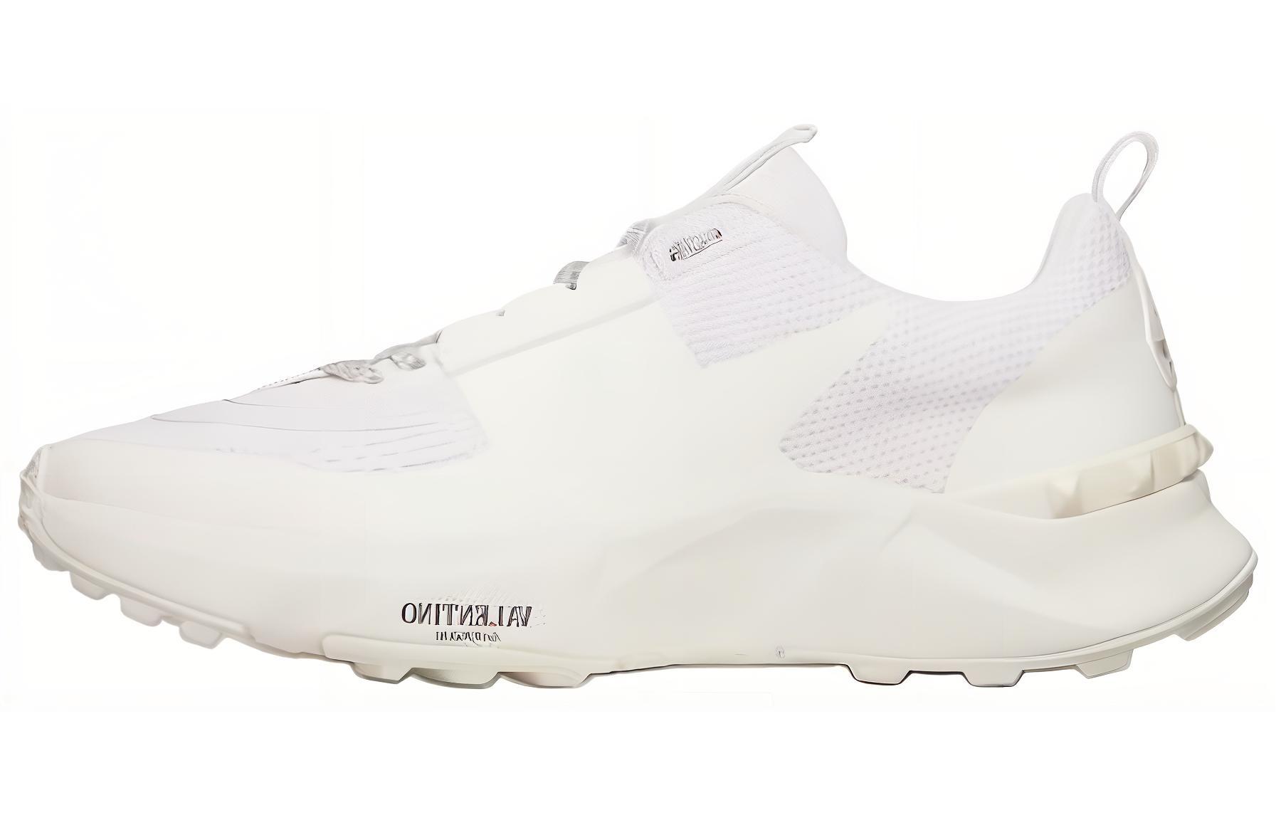 Valentino Low Top Casual Shoes Men's White