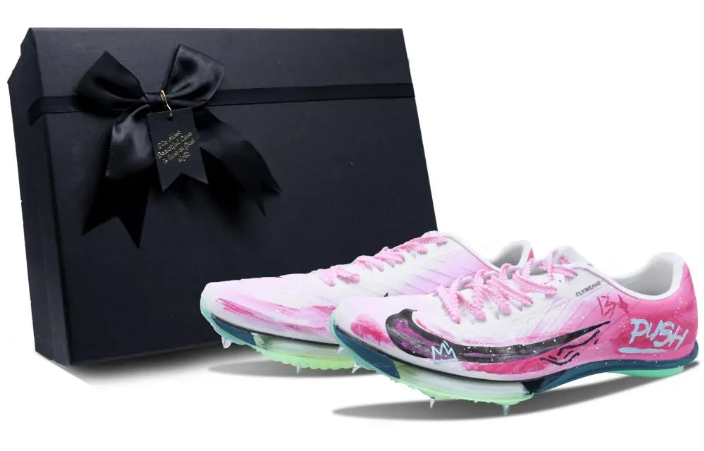 Nike Maxfly 2 Cushioning Rebound Low Top Air Zoom Running Shoes Men's Pink