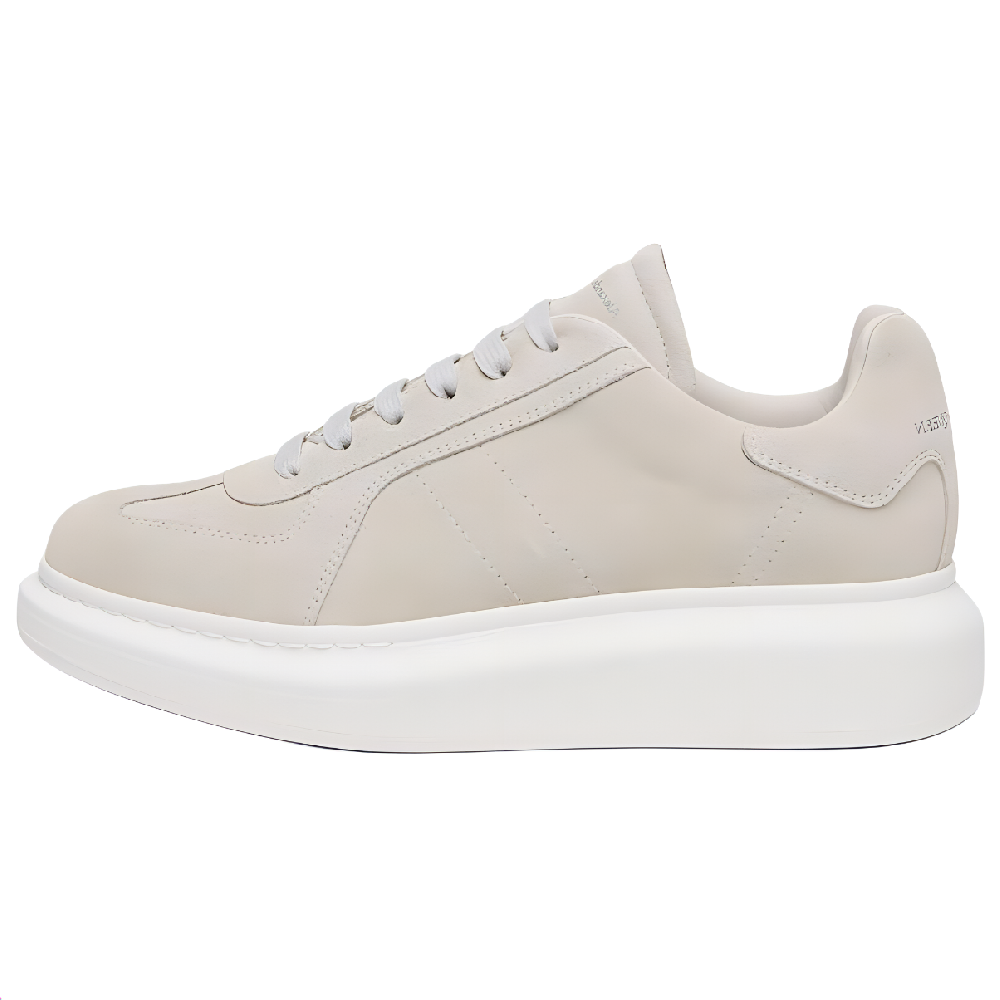 Alexander McQueen Low-Top Casual Shoes Women's Gray White