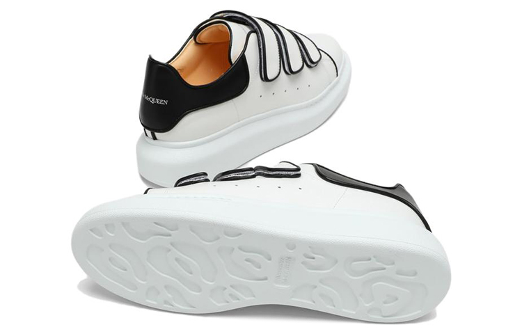 Alexander McQueen Oversize Sole Sneakers 'White Black' Women's