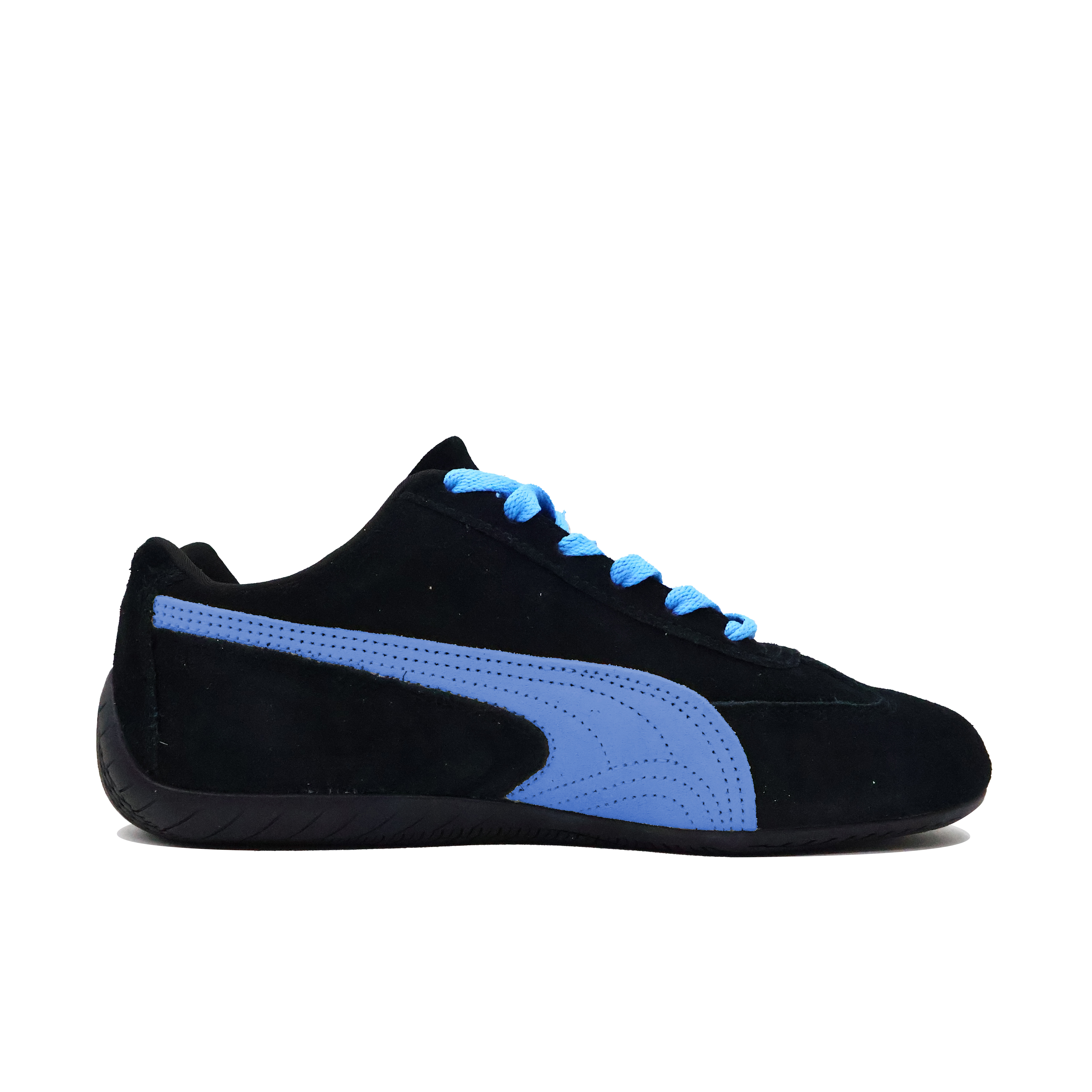 PUMA Speedcat Amazonite Ode Shock Absorbers Slip Resistant Abrasion Resistant Low Top Casual Shoes Unisex Black Blue купить в интернет-магазине Yoocart с быстрой доставкой по России.
