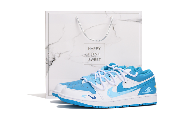 JORDAN Air JORDAN 1 Vintage Basketball Shoes Men Low Top White