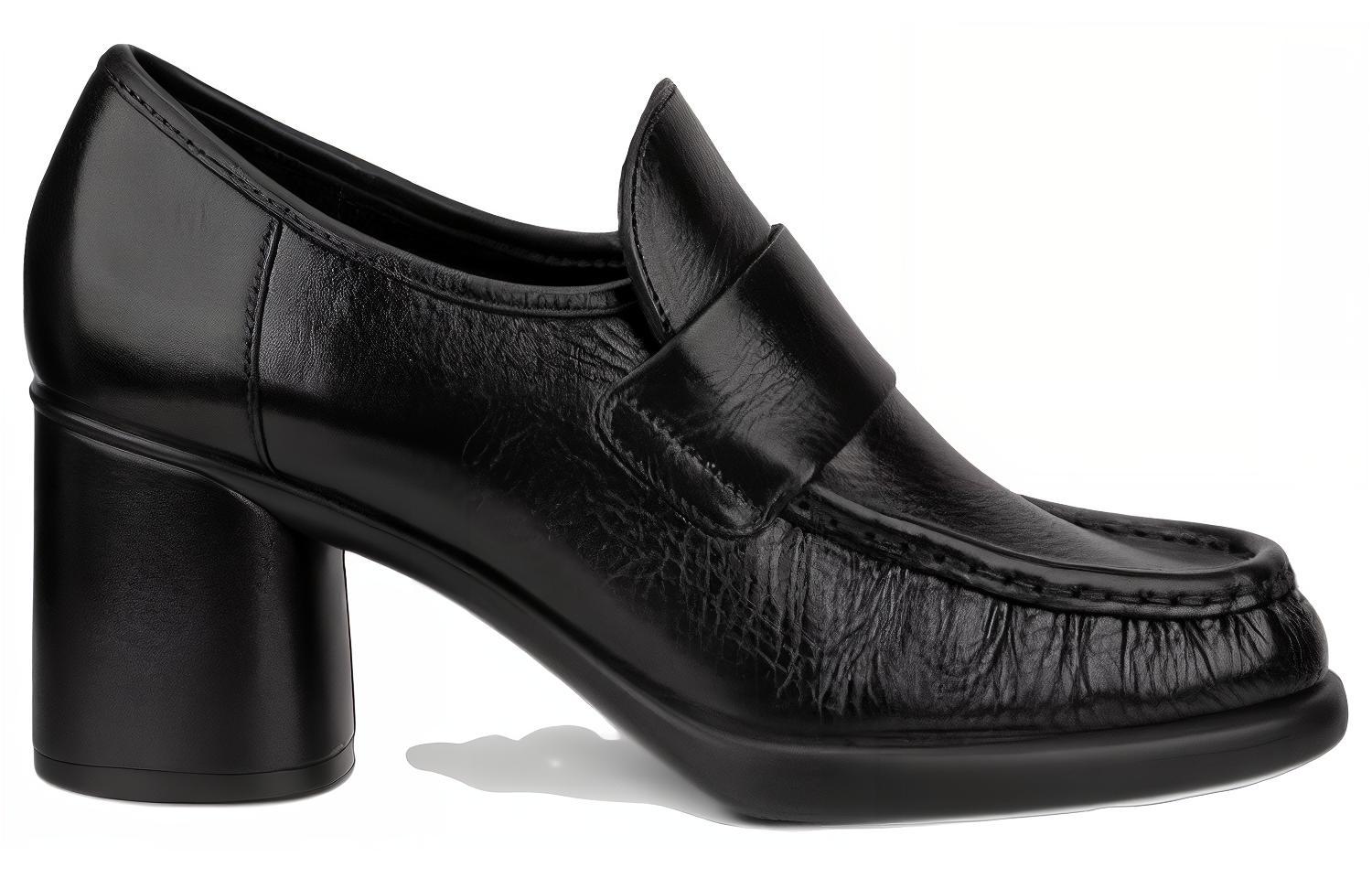 Ecco Chunky Heel High Heels 5.5cm Women's Black купить в интернет-магазине Yoocart с быстрой доставкой по России.