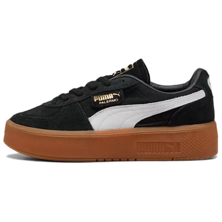 PUMA Palermo Series Abrasion Resistant Low Top Skateboard Shoes Women's Black