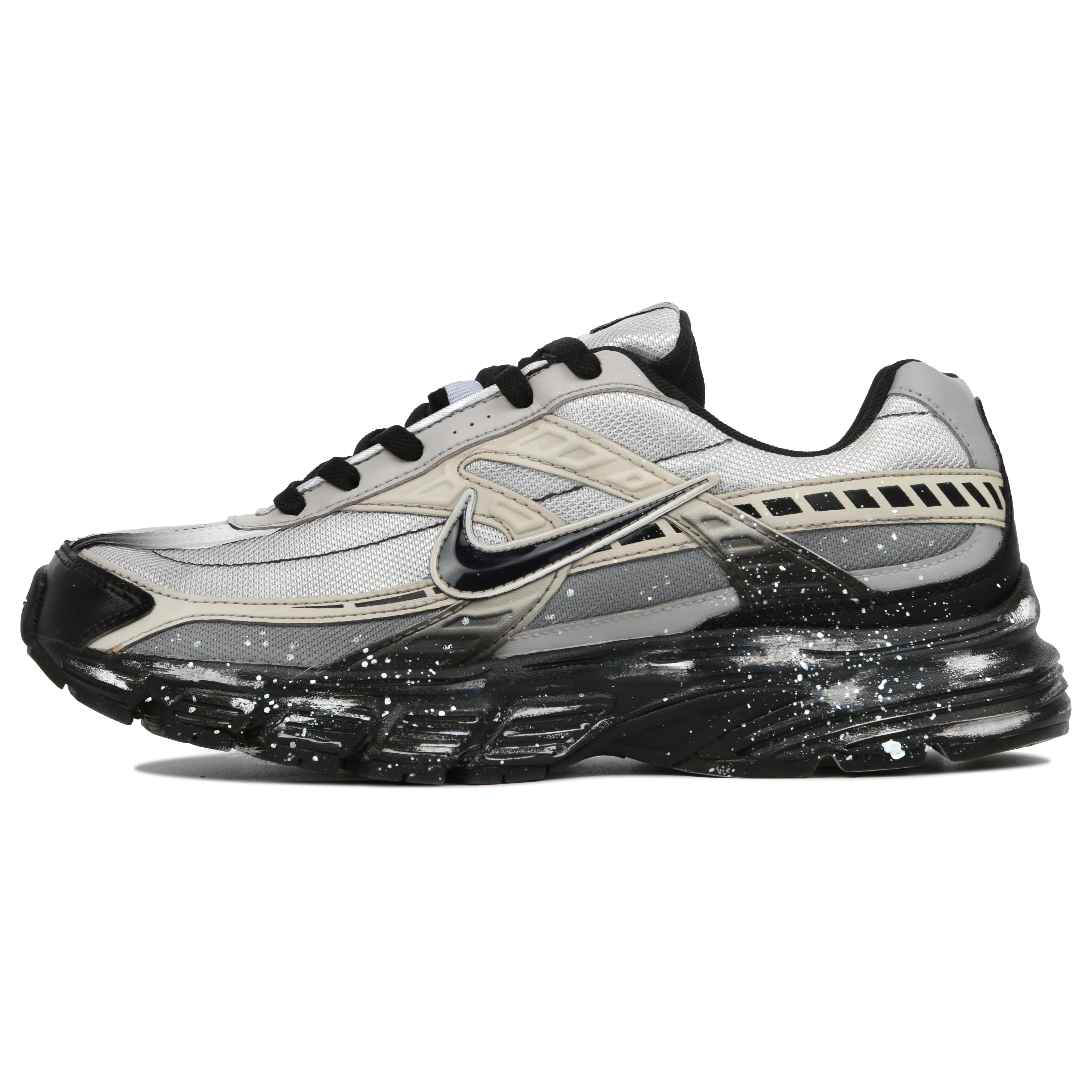 Nike Initiator Abrasion Resistant Low top Running Shoes Men's Gray