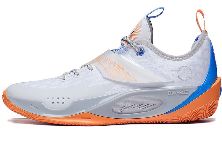 LiNing Wade 808 2 Cushioning Anti-Slip Wear-Resistant Breathability Low-Top Basketball Shoes Mismatched Color