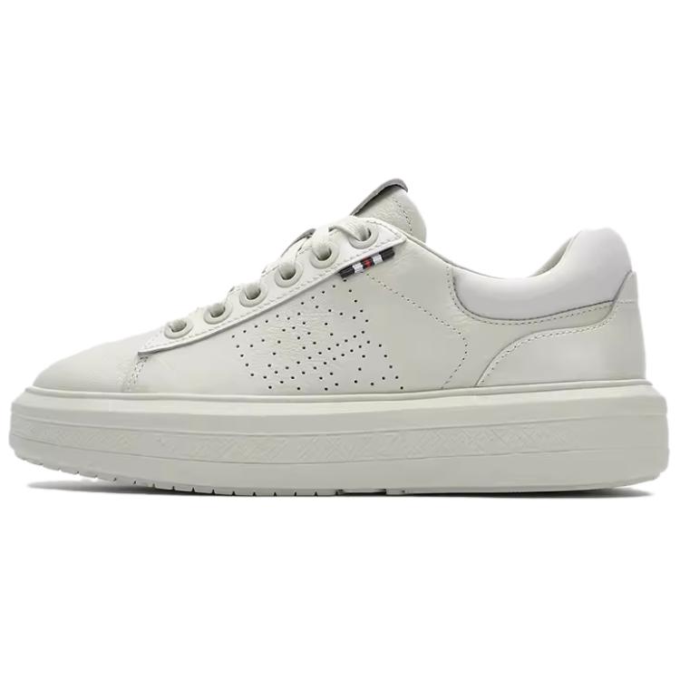 FILA Anti-Slip Wear-Resistant Low-Top Skateboard Shoes Women's White