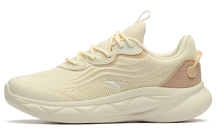 ANTA Mianbomb 2 Running Shoes Women's Low-Top Oat White/Clay