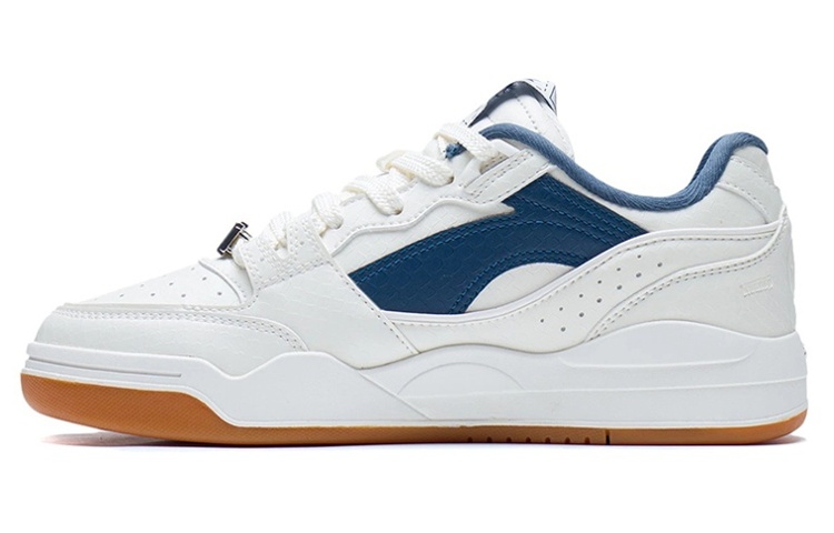 LINING Skateboard Shoes Women's Low top Mist White/Evergreen