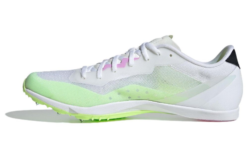 Adidas Originals Anti-Slip Wear-Resistant Low-Top Sprint Running Shoes Unisex White Green