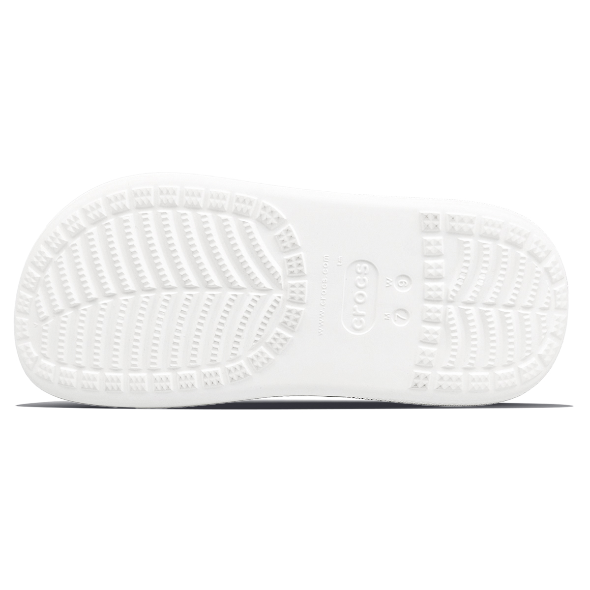 Crocs Crush Clog Clogs Unisex White купить в интернет-магазине Yoocart с быстрой доставкой по России.