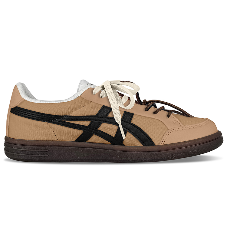 Onitsuka Tiger Advanti Low-Top Skateboard Shoes Unisex Brown Black
