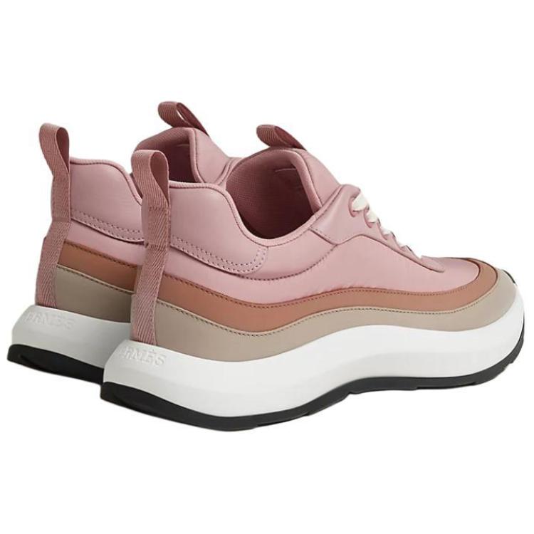 HERMES Gramme Low-Top Casual Shoes Women's Pink