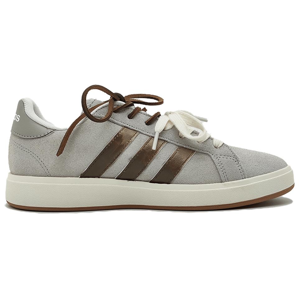Adidas Grand Court Base 00s Puffy Shoes Height Increasing Abrasion Resistant Low top Skateboard Shoes Unisex