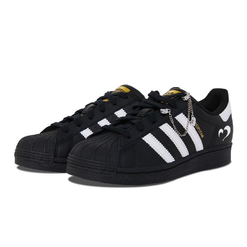 Adidas Originals SUPERSTAR Anti-Slip Wear-Resistant Low-Top Skateboard Shoes Unisex Black White