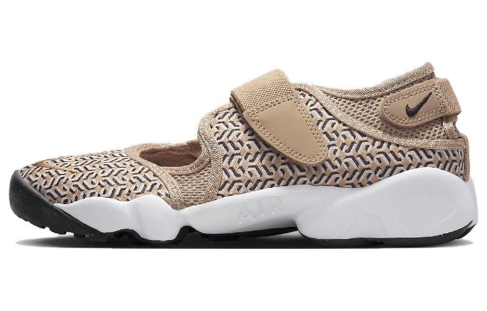 Nike Air Rift Beach Sandals Льняная ткань/Conference White/Белый/Черный Женские