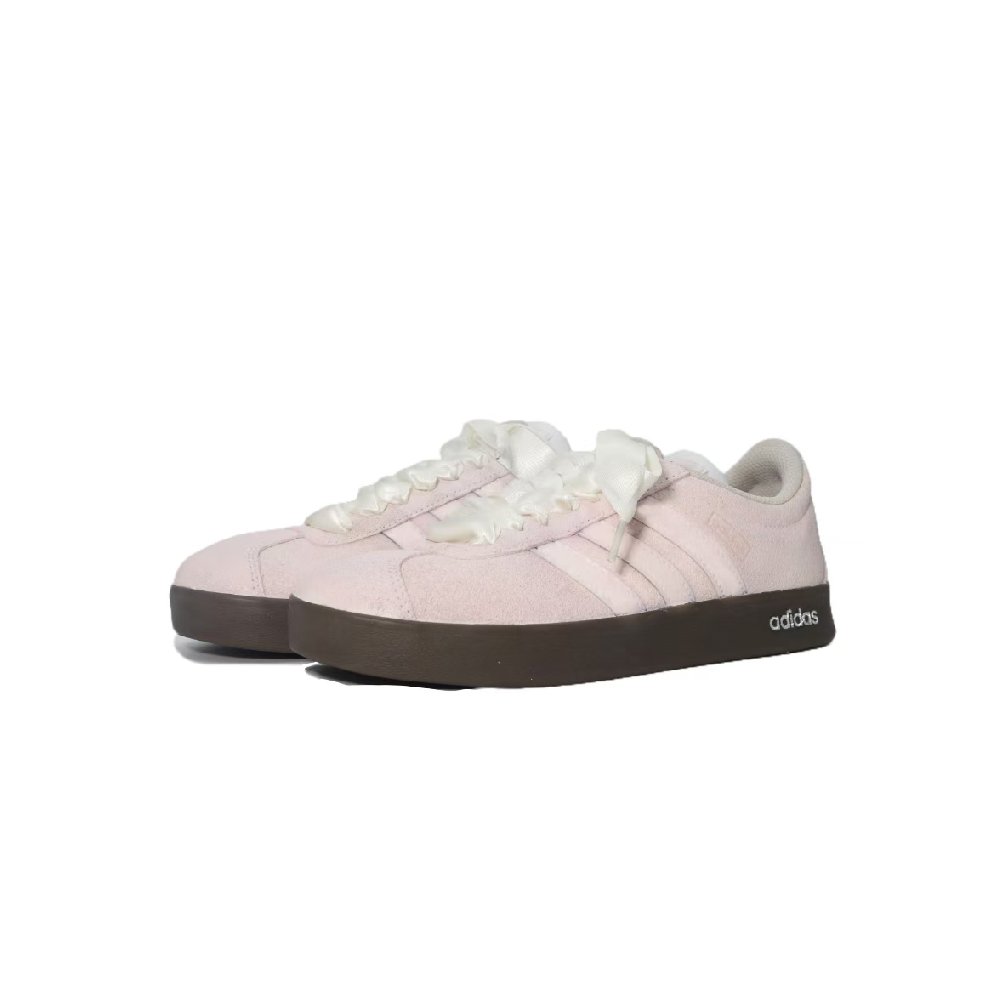 Adidas Neo VL Court 2.0 Skateboard Shoes Women's Low-Top Pink