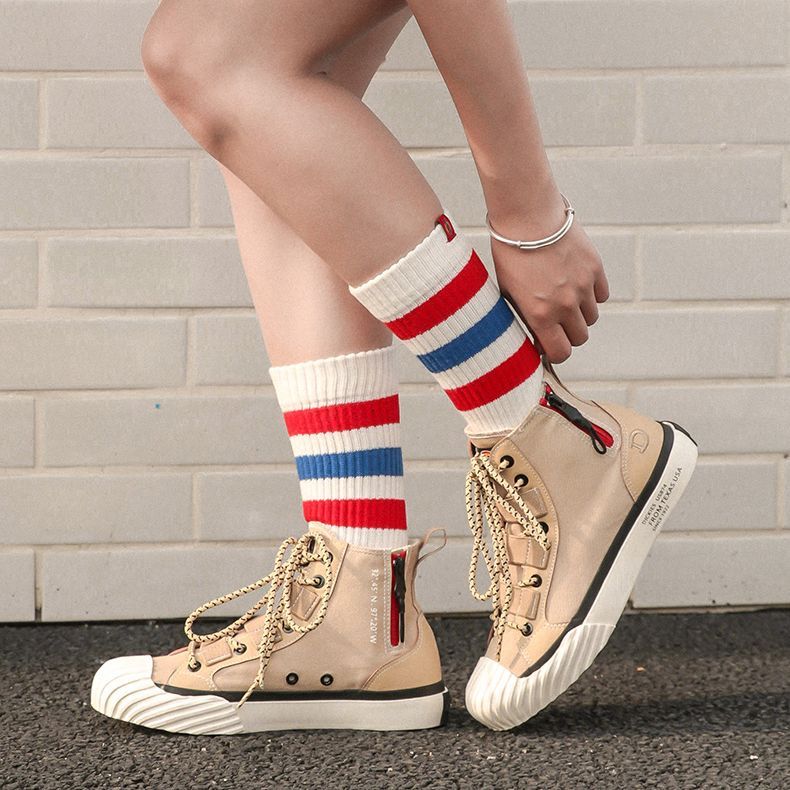 Dickies Canvas Shoes Women's High top Army Beige купить в интернет-магазине Yoocart с быстрой доставкой по России.
