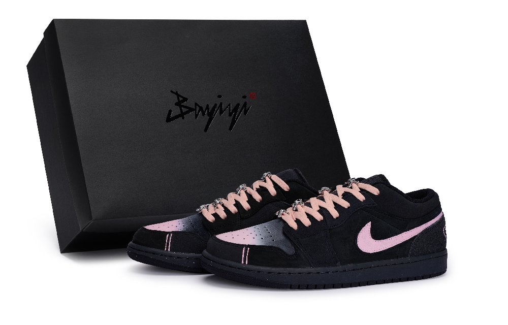 Jordan Air Jordan 1 Vintage Basketball Shoes Men's Low top Pink
